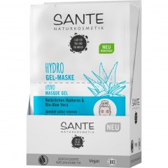 Sante Hydro Gel-Maske Naturliches Hyaluron &amp; Bio-Aloe Vera  Hydro Gel Mask Натуральная гиалуроновая кислота и органическое алоэ вера