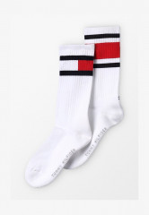 Tommy Hilfiger TH KIDS FLAG 2 PACK UNISEX  Socks white TH KIDS FLAG 2 НАБОР УНИСЕКС Носки белый