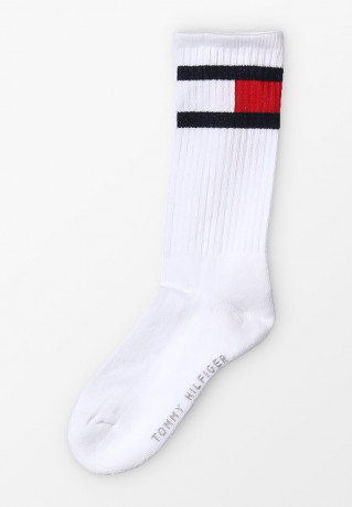 Tommy Hilfiger TH KIDS FLAG 2 PACK UNISEX  Socks white TH KIDS FLAG 2 НАБОР УНИСЕКС Носки белый