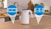 BOSCH BOSCH Wasserkocher MyMoment TWK2M161, 1,7 l, 2400 W, Abschaltautomatik, Tassenanzeige, Weiss matt  Чайник BOSCH MyMoment TWK2M161, 1,7 л, 2400 Вт, автоотключение, дисплей чашки, матовый белый