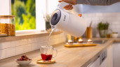 BOSCH BOSCH Wasserkocher MyMoment TWK2M161, 1,7 l, 2400 W, Abschaltautomatik, Tassenanzeige, Weiss matt  Чайник BOSCH MyMoment TWK2M161, 1,7 л, 2400 Вт, автоотключение, дисплей чашки, матовый белый