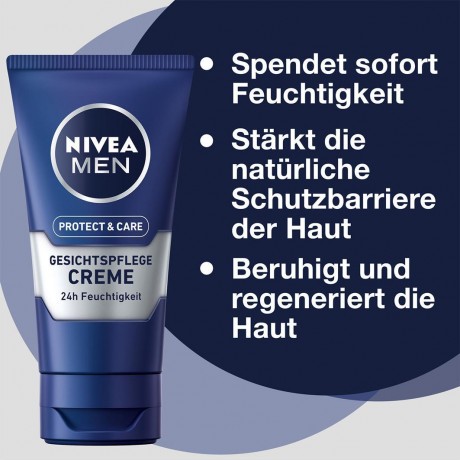 Nivea Men Protect & Care Gesichtspflege Creme  Крем для лица Men Protect &amp; Care