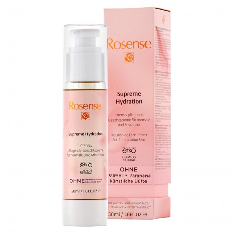 Rosense Supreme Hydration Intensiv pflegende Gesichtscreme fur normale und Mischhaut Крем для лица Supreme Hydration Интенсивный уход для нормальной и комбинированной кожи
