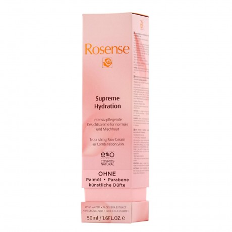 Rosense Supreme Hydration Intensiv pflegende Gesichtscreme fur normale und Mischhaut Крем для лица Supreme Hydration Интенсивный уход для нормальной и комбинированной кожи
