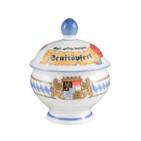 Seltmann Weiden Seltmann Weiden Compact Bayern Senftopf 'Senftopferl' 0,18 L Горчичный горшок Seltmann Weiden Compact Bayern "Senft?pferl" 0,18 л