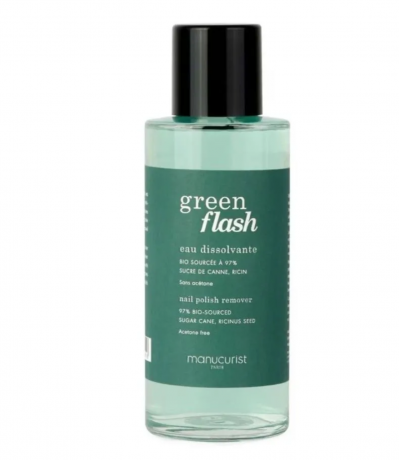 Manucurist Green Flash Nail polish remover Жидкость для снятия гель-лака, средство для удаления покрытия, без ацетона, для системы Green Flash, 100 мл