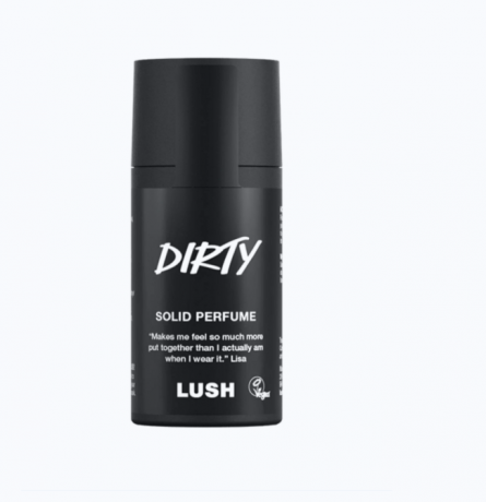 LUSH DIRTY Solid Perfume Твёрдые духи унисекс аромат с мятой, нероли и сандалом, компактный парфюм, свежий травяной запах, 11 г