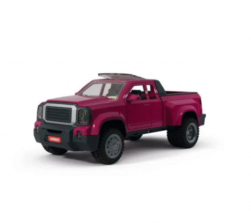 Schleich Horse Club 42705  Lakeside Truck mit Anhanger, Игровой набор "Путешествие к озеру", внедорожник с прицепом и лошадьми, фигурки, аксессуары, более 20 элементов, от 5 лет, Германия
