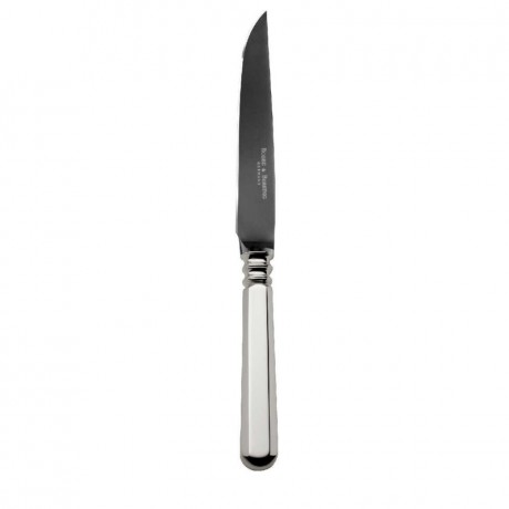 Robbe & Berking Robbe & Berking Alt-Spaten - 925 Sterling Silber Steakmesser Frozen Black 222 mm Robbe & Berking Alt-Spaten - Нож для стейка из стерлингового серебра 925 пробы Frozen Black 222 мм