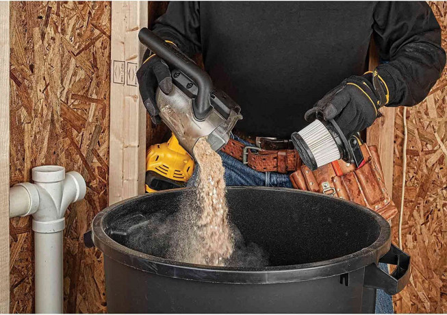 DeWalt DeWalt Akku-Stielstaubsauger DCV501LN-XJ beutellos, Basisversion (ohne AKKU Netzteil), beutellos Беспроводной пылесос DeWalt DCV501LN-XJ без мешка, базовая версия (без АККУМУЛЯТОРНОГО источника питания), без мешка