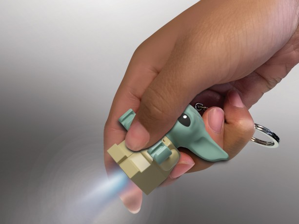 Lego Grogu Schlusselleuchte Задний фонарь Grogu