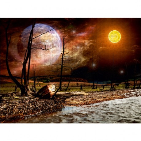 CALVENDO Puzzle CALVENDO Puzzle Das alte Boot Пазл CALVENDO Puzzle Старая лодка