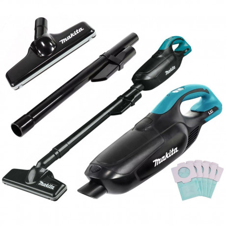 Makita Makita Akku-Handstaubsauger Akku-Staubsauger DCL182ZB, 18 V, schwarz, solo Беспроводной ручной пылесос Makita Беспроводной пылесос DCL182ZB, 18 В, черный, соло