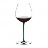 Riedel Riedel Fatto a Mano - grun Old World Pinot Noir Glas 705 ccm / h: 25 cm Riedel Fatto a Mano - зеленое стекло Old World Pinot Noir 705 см3 / высота: 25 см