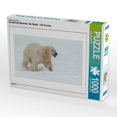 CALVENDO Puzzle CALVENDO Puzzle Emotionale Momente: Der Eisbar. \/ CH-Version Пазл CALVENDO Пазл Эмоциональные моменты: ледяной бар. \/ версия CH