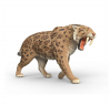 Schleich Dinosaurs Sabelzahntiger 15054, Фигурка динозавра саблезубого тигра (Германия), реалистичный динозавр, 14 см, ручная роспись, от 5 лет