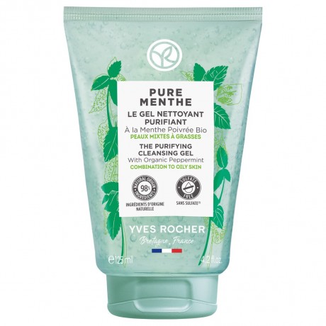 Yves Rocher Pure Menthe Klarendes Reinigungsgel  Pure Menthe очищающий очищающий гель
