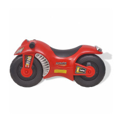vidaXL Kindermotorrad Kunststoff Rot Kinderfahrzeuge Детский мотоцикл Пластик Красный Детский транспорт