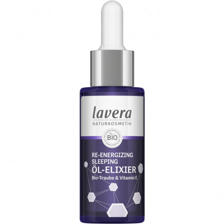LAVERA Re-Energizing Sleeping Ol-Elixier, 30 ml, Лавера Масляный эликсир для лица восстанавливающий ночной уход, 30 мл