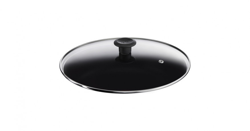 Tefal Tefal Schmorpfanne Trattoria Pro, O 28cm schwarz, mit Glasdeckel schwarz Сотейник Tefal Trattoria Pro, O 28см, черный, со стеклянной крышкой