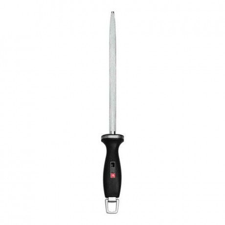 Zwilling Zwilling Wetzstahle & Messerscharfer Wetzstahl Kunststoff-Griff schwarz 315 mm Zwilling точильные станки и точилки для ножей сталь пластиковая ручка черная 315 мм