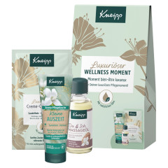 Kneipp Luxurioeser Wellness Moment Geschenkset, 1 Stueck, Kneipp подарочный набор Luxurioeser Wellness Moment с гелем для душа, скрабом и массажным маслом, 1 шт,