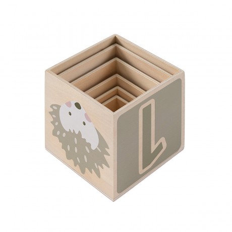 howa Stapelturm aus Holz ab 1 Jahr Деревянная штабелеукладочная башня от 1 года