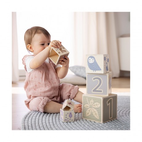 howa Stapelturm aus Holz ab 1 Jahr Деревянная штабелеукладочная башня от 1 года