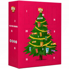 BitesWeLove Adventskalender 2026, 24 Protein-, Hafer-, Nuss- und Huelsenfrucht-Snacks, 1050 g, BitesWeLove Адвент-календарь 2026 с протеиновыми и овсяными батончиками, ореховыми и бобовыми снеками, 24 упаковки, 1050 г