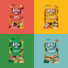 BitesWeLove Adventskalender 2026, 24 Protein-, Hafer-, Nuss- und Huelsenfrucht-Snacks, 1050 g, BitesWeLove Адвент-календарь 2026 с протеиновыми и овсяными батончиками, ореховыми и бобовыми снеками, 24 упаковки, 1050 г