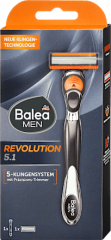 Balea MEN Rasierer, Revolution 5.1, 1 St, Станок Revolution 5.1 с пятью лезвиями и точным триммером, 1 шт.