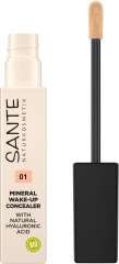 SANTE Mineral Wake up Concealer 01 Neutral Ivory, 8 ml, Санте Минеральный консилер Wake Up, оттенок 01 Neutral Ivory, для маскировки тёмных кругов и неровностей тона, 8 мл