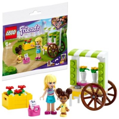 LEGO Friends 3er Set: 30413 Blumenwagen - Polybag + 30414 Emmas Zaubertruhe - Polybag + 30411 Pralinenschachtel  Blume - Polybag Набор друзей из 3 штук: 30413 цветочная тележка - полиэтиленовый пакет + 30414 Волшебный сундук Эммы - полиэтиленовый пакет +