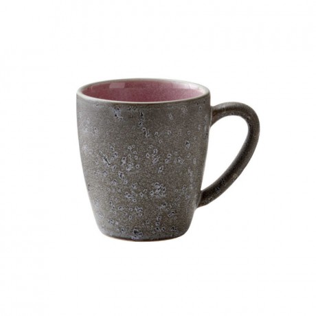 Bitz Bitz Gastro grey / light pink Becher mit Henkel klein 0,19 L / h: 8 cm Кружка Bitz Gastro серая/светло-розовая с ручкой маленькая 0,19 л / высота: 8 см