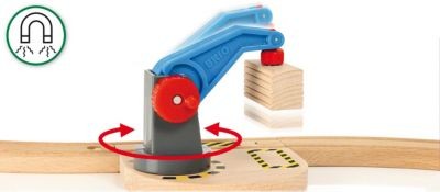 BRIO Starterset Guterzug mit Kran A Товарный поезд с краном Стартовый набор