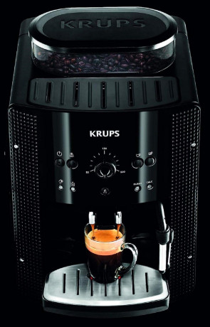 Krups Krups Kaffeevollautomat Essential EA810870 Kaffeevollautomat LatteGo Milchaufschaumer Display, Kaffeeautomat Cafemaschine Kaffeemaschine mi Mahlwerk Vollautomat Cafe  Полностью автоматическая кофемашина Krups Essential EA810870 полностью автоматичес