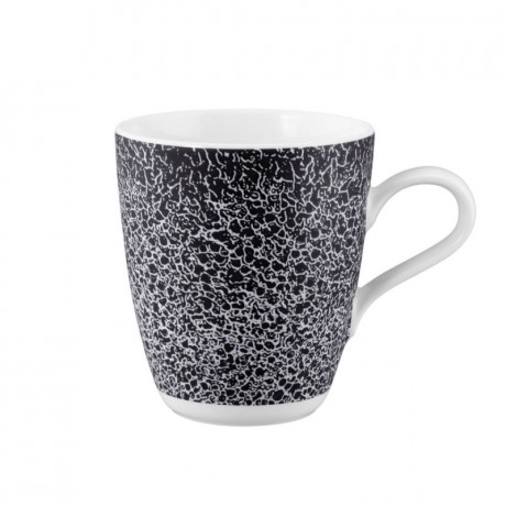 Seltmann Weiden Seltmann Weiden Life Molecule Phantom Black Becher mit Henkel 0,40 L Seltmann Weiden Life Molecule Phantom Кружка черная с ручкой 0,40 л