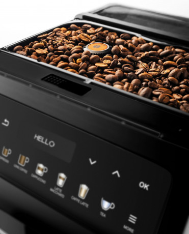 Krups Krups Kaffeevollautomat EA8948 Evidence Plus, vielfaltige Kaffee-Spezialitaten auf Knopfdruck, einfache Bedienung dank innovativem Farbdisplay Полностью автоматическая кофемашина Krups EA8948 Evidence Plus: разнообразие кофейных напитков одним нажа