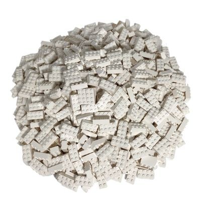 LEGO LEGO 2x4 Steine Weiss - 1.000 Stuck - White bricks 3001 LEGO 2x4 кирпичи белые — 1000 штук — Белые кирпичи 3001