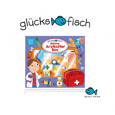 Sauerlander Verlag Glucksfisch: Meine Arztkoffer-Box Glucksfisch: Чемодан моего доктора