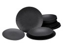 Creatable Creatable Tafeservice  12-tlg. VESUVIO schwarz Сборный столовый сервиз 12 шт. ВЕСУВИО