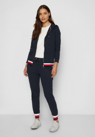 Tommy Hilfiger HERITAGE ZIP THROUGH HOODIE Zip-up sweatshirt midnight HERITAGE ZIP THROUGH HOODIE Толстовка на молнии полночь