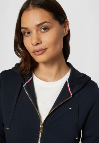 Tommy Hilfiger HERITAGE ZIP THROUGH HOODIE Zip-up sweatshirt midnight HERITAGE ZIP THROUGH HOODIE Толстовка на молнии полночь