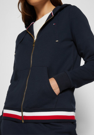 Tommy Hilfiger HERITAGE ZIP THROUGH HOODIE Zip-up sweatshirt midnight HERITAGE ZIP THROUGH HOODIE Толстовка на молнии полночь