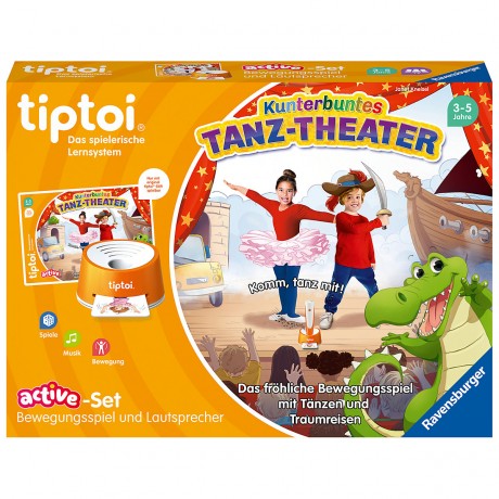 Ravensburger ACTIVE Set Kunterbuntes Tanz-Theater АКТИВНЫЙ Сет Красочный танцевальный театр