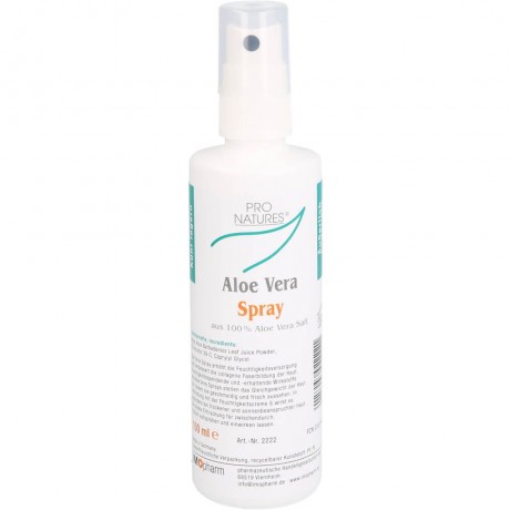 Pro Natures ALOE VERA 100% pur pro Natur Spray АЛОЭ ВЕРА 100% чистый профессиональный спрей