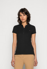 Tommy Hilfiger HERITAGE SHORT SLEEVE Polo shirt masters black HERITAGE SHORT SLEEVE Рубашка поло мастер черный