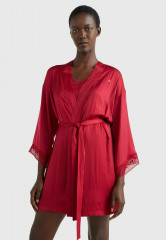Tommy Hilfiger DITSY KIMONO Dressing gown royal berry DITSY КИМОНО Халат королевская ягода