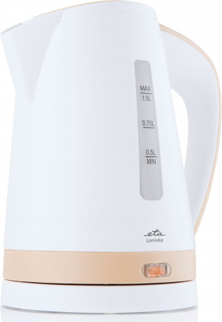 eta eta Wasserkocher LORINKA Beige ETA659990010, 1 l, 2200 W чайник ETA LORINKA Бежевый ETA659990010, 1 л, 2200 Вт