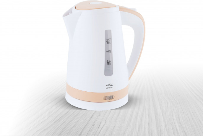 eta eta Wasserkocher LORINKA Beige ETA659990010, 1 l, 2200 W чайник ETA LORINKA Бежевый ETA659990010, 1 л, 2200 Вт